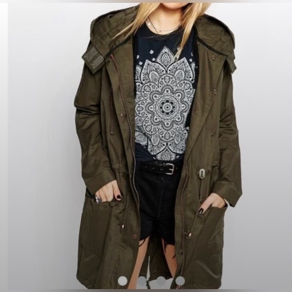 ASOS coated canvas utility jacket✨